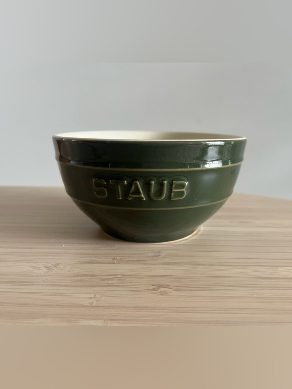 BRAND NEW Staub Ceramic Bowl - Green